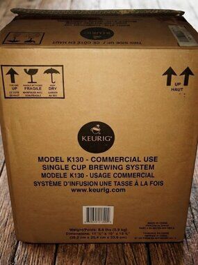 Keurig New K130 Coffee Maker Single Cup Pod Quick Brew